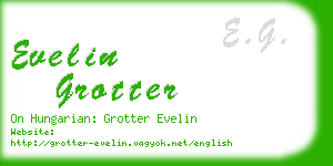 evelin grotter business card